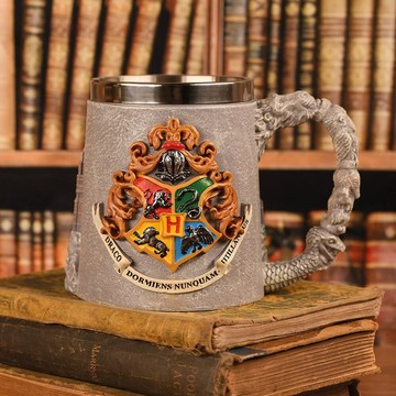 【哈利波特】霍格華茲校徽 Hogwarts - 限量不銹鋼造型杯