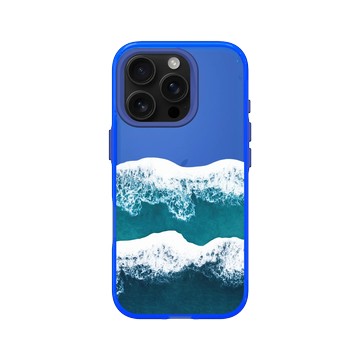 iPhone 16 Pro Clear 激光藍 - Ocean Collection: Let's Sea 海洋系列：一路向海 - 浪頭上