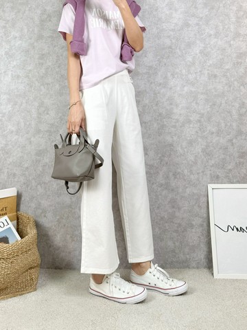 繽紛夏日舒適寬褲