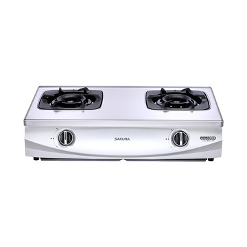 櫻花 雙炫火 雙口 不鏽鋼 瓦斯台爐 G5900S 天然 合格瓦斯承裝業 免費基本安裝（離島及偏遠鄉鎮除外