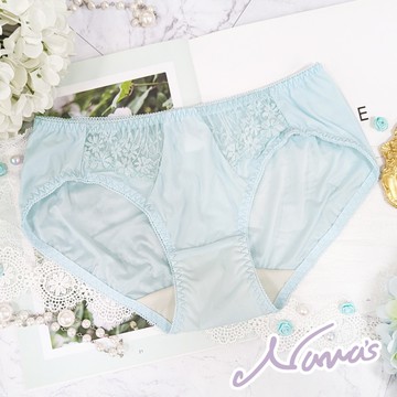 【露娜斯】小雛菊。吸濕排汗涼感貼身三角內褲【月光藍】台灣製 P660