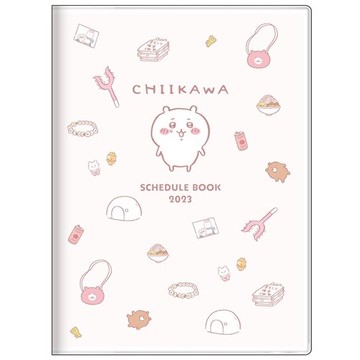 【震撼精品百貨】2023年 掛曆/年曆/手帳~日本千川 2023 A6行事曆手帳本 漫畫設計日記周刊蘋果*68625