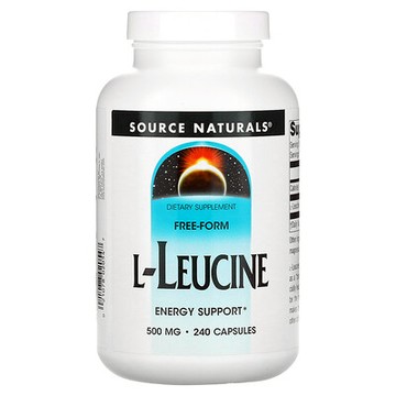 Source Naturals, 亮氨酸,500毫克,240粒膠囊