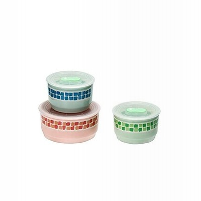 レンジパック 蓋付き 食器 おしゃれ 高気密 2個 セット 保存容器 キャニスター 電子レンジ 食洗器 冷蔵 冷凍ok 箱付き モザイク 通販 Lineポイント最大get Lineショッピング