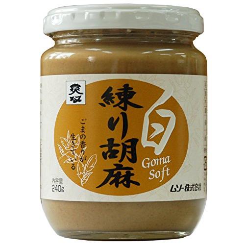 ムソー 練り胡麻・白 240g