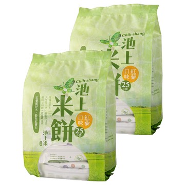 池上鄉農會 池上米餅 紅藜口味  75g  2袋