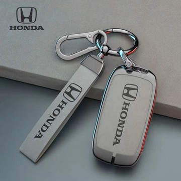HONDA 鑰匙殼 本田閤金鑰匙套 CRV6 CRV5 HRV HRV FIT City 遙控器保護套 鑰匙殼 鑰匙圈