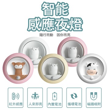 小夜貓感應燈｜造型夜燈 環保省電 貓咪 貓奴必收 小夜燈 床頭燈 樓梯燈 節能省電 感應式 自動感應