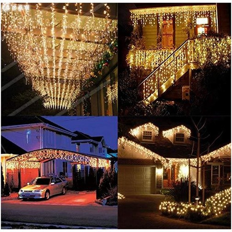 Salcar 400球 10mledイルミネーションライト電飾 祝日 飾り付け 防水 窓飾り カーテンライト クリスマス 通販 Lineポイント最大get Lineショッピング