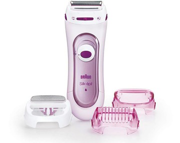 現貨 日本 BRAUN 德國百靈 LS5160R1 電動除毛刀 美體刀 電池式 足部去角質 防水 剃毛刀