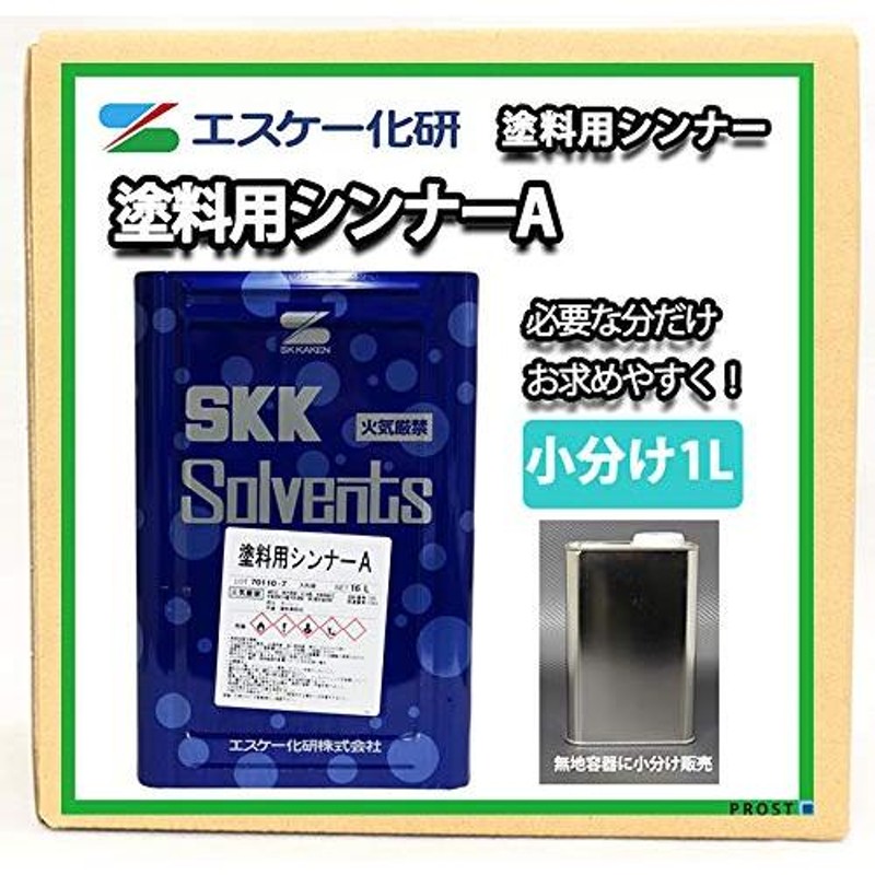 市場 Sシンナー 4L 洗浄用シンナー 洗浄用 うすめ液 小分け