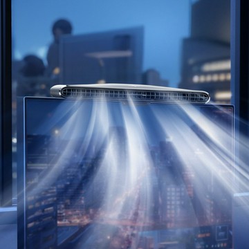 高效散熱 工業風扇 小型軸流風機 控制箱/機殼散熱電腦掛屏風扇usb桌面小風扇制冷神器大風力背夾式超靜音桌上屏幕