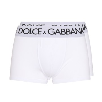 Dolce & Gabbana - White Cotton Set Of Boxers