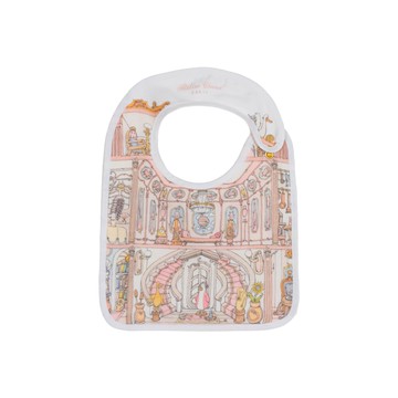 Atelier Choux Paris Kids 嬰兒玩具屋印花圍兜
