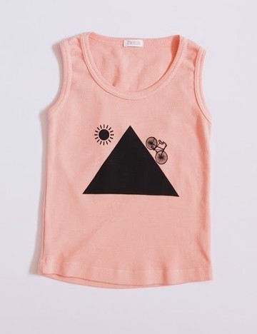 2014 春夏 Picnik 陽光,三角形&腳踏車 無袖背心