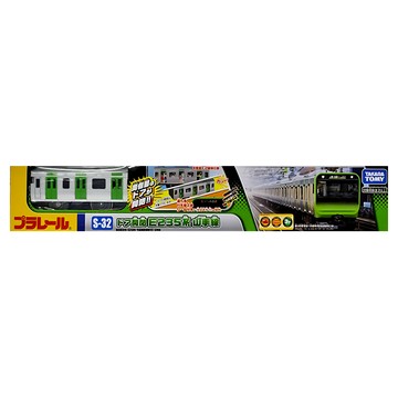 TAKARA TOMY PLARAIL 鐵道王國 E235系山手線 門可開 S-32  1個  多色  7 x 41 x 4cm