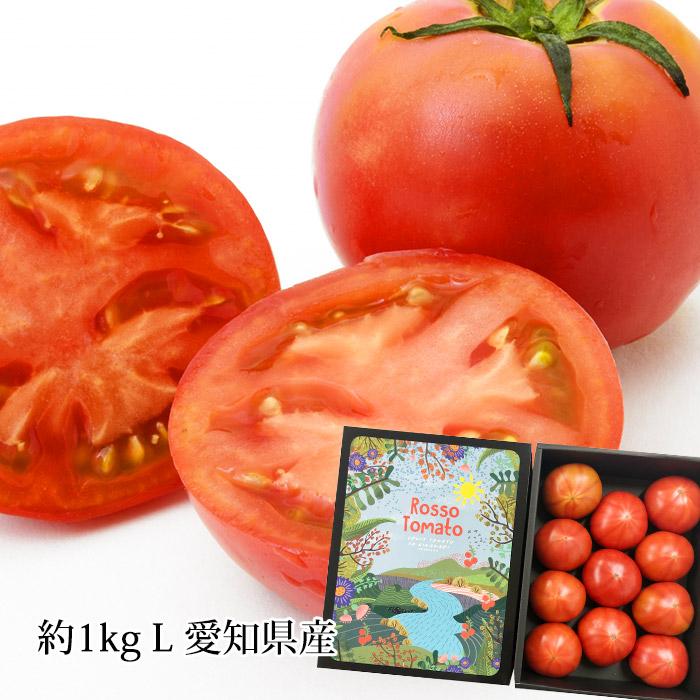 フルーツトマト 愛知県産 ロッソトマト 約1kg Lサイズ 7〜13個 高糖度