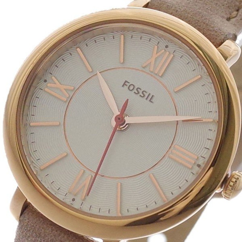 フォッシル FOSSIL 腕時計 レディース ES3802 クォーツ クリーム