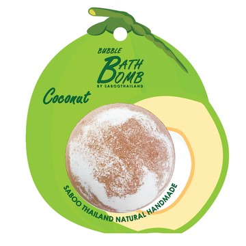 Saboo 泡泡沐浴球 COCONUT (Green)  150g  1顆