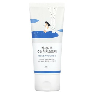 Round Lab, 豐盈補水洗淨面膜，2.70 液量盎司（80 毫升）
