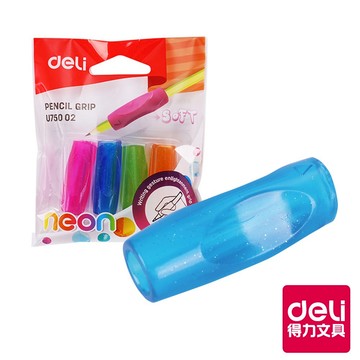 【Deli得力】 鉛筆護套/EU75002/4個|得力旗艦店