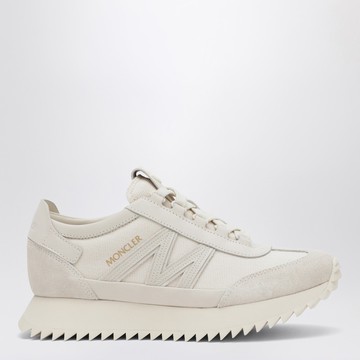 Pacey2 sneaker in beige canvas and leather