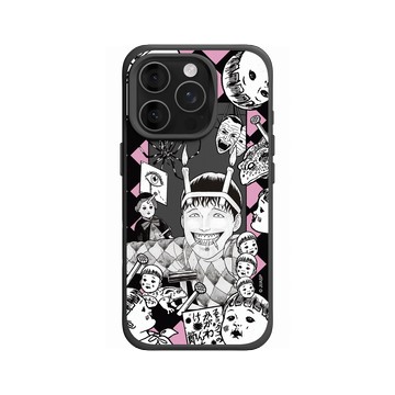 iPhone 16 Pro SolidX 黑 - 伊藤潤二驚選集 Junji Ito - 雙一的快樂