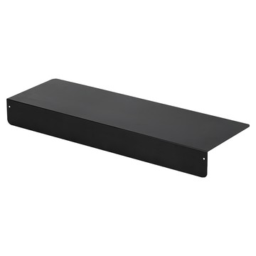 葉子小舖 L型縫隙置物架 黏貼款 60cm  黑色  1個