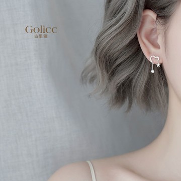 【Gulicc】古莉可 耳環 貓咪耳釘