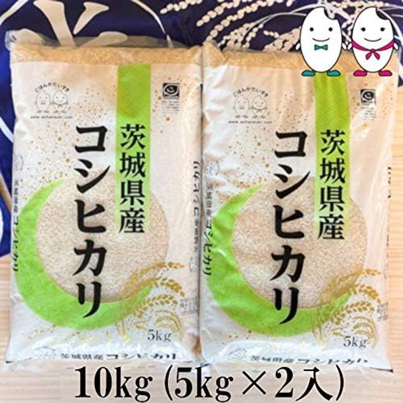 お米 茨城県産コシヒカリ10kg（5kg×2） 令和4年産