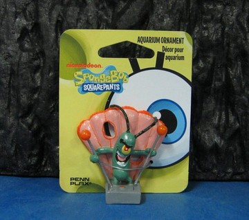 【西高地水族坊】美國授權販售 海綿寶寶  海棉寶寶人物公仔飾品 皮老闆