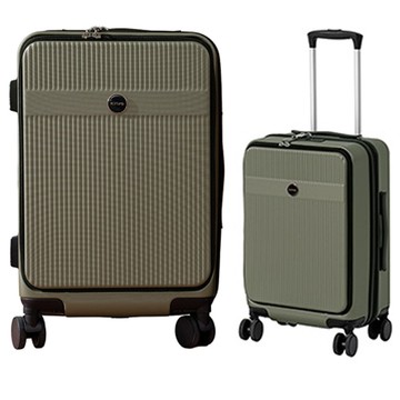 (網路限定販售)KINYO 商務裝前開行李箱20吋