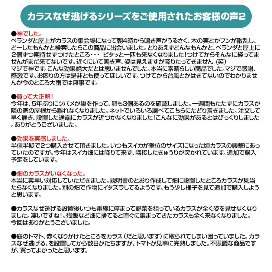 カラスよけ 対策 カラスなぜ逃げる？ くるりんキラキラタイプ 20個セット カラス撃退 カラスよけ カラス 撃退 グッズ カラスよけ 対策 畑