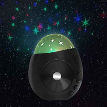【蛋形投影星空燈】 LED投影燈 多色調節 音樂播放 房間氣氛燈 小夜燈 睡眠燈