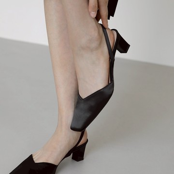 [SAPPUN] Momilyn 方頭氣質後空中跟鞋 (5cm)