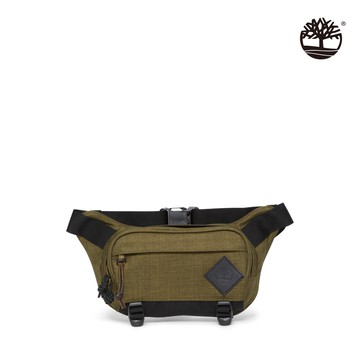 Timberland 中性深橄欖綠側腰包|A6MRN302