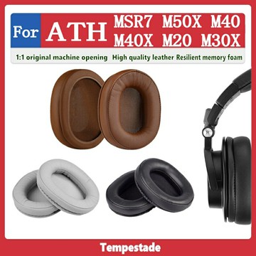 適用於 鐵三角 ATH MSR7 M50X M40  M40X M20 M30X 耳機套 耳罩 耳墊 耳機保護套 頭梁套