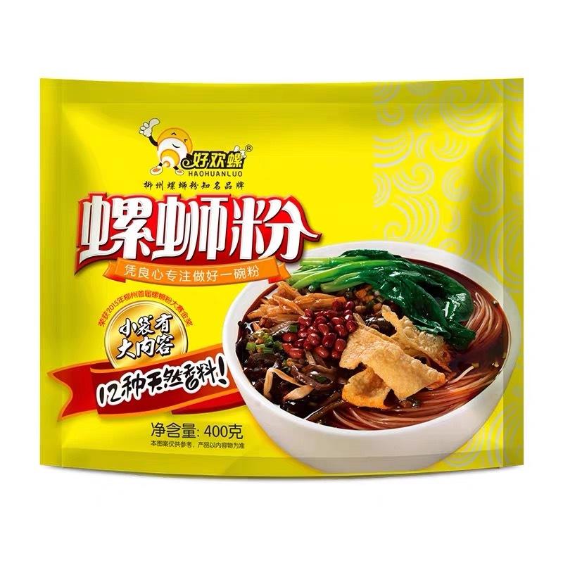 好歡螺 螺師粉 螺獅粉 螺絲粉 400g 中華 ラーメン 1食入