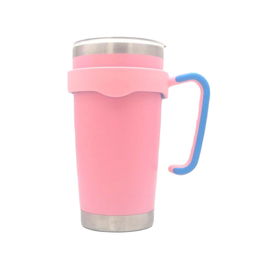 20 oz Tumbler Handle, Anti Slip Travel Mug Grip Cup Holder for V 並行輸入品