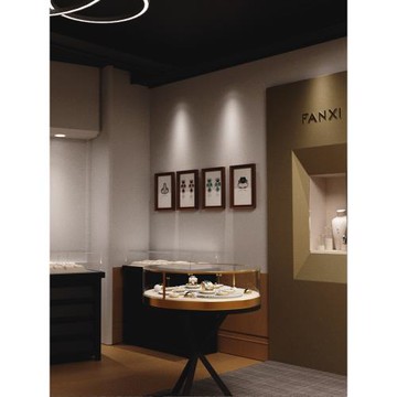 凡西FANXI輕奢首飾展示架戒指耳環項鏈手鐲珠寶展示道具首飾托盤