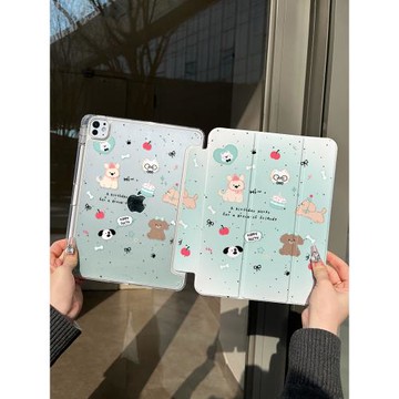 【新品】ipadair6保護套平板pro11適用蘋果帶筆槽air5防彎9代13寸10亞克力4豎屏2025款透明支撐mini7全包硬殼