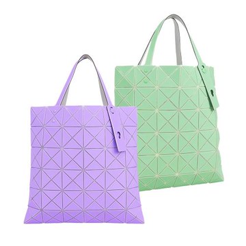 ISSEY MIYAKE 三宅一生 BAO BAO LUCENT 6x6 霧面雙色托特包(任選)