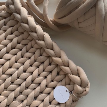 【DIY KIT】巨型胖胖粗毛線線材1kg 編織軟軟椅墊 核桃包 l全程影