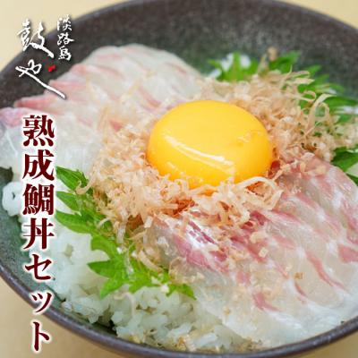 ふるさと納税 淡路市 淡路島鼓や熟成鯛丼の漬けと特製たれセット