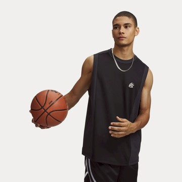 【UNDER ARMOUR】2件8折★男 Curry Training Nov 籃球背心  6011093-001