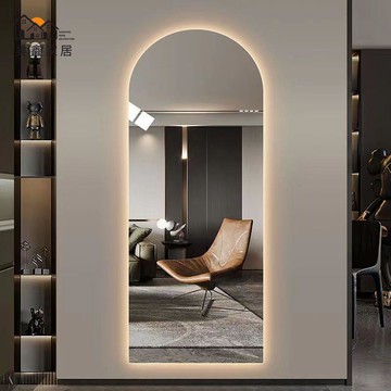 免運 公司貨 鏡子 全身鏡 掛墻鏡 浴室鏡 智能全身鏡客廳觸摸屏穿衣鏡理發店壁掛led鏡服裝店試衣鏡穿衣鏡工廠直銷 售後保障 全館折扣 5h816