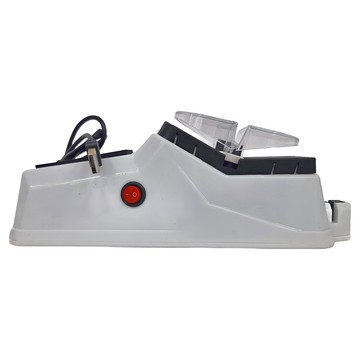 便攜雙面電動快速磨刀器 PP+電子元件  23.5x6.5x9cm  1個  白色