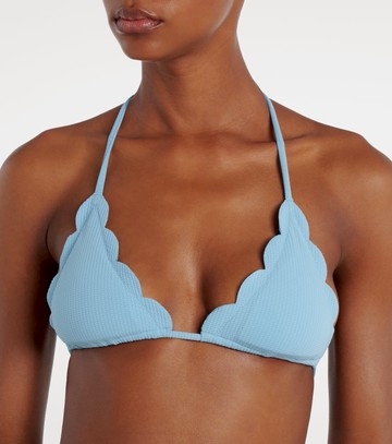 Marysia Broadway scalloped bikini top