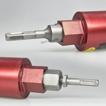 臺灣出貨 可開統編 電錘轉水鑽頭衝擊鑽轉水鑽頭連接桿牆壁轉換接頭轉頭夾頭工具配件