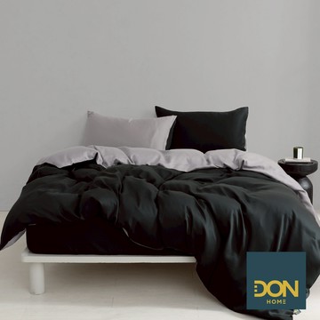 DON 曜石天絲被套床包組｜黑曜｜城市感知｜(雙人/加大)